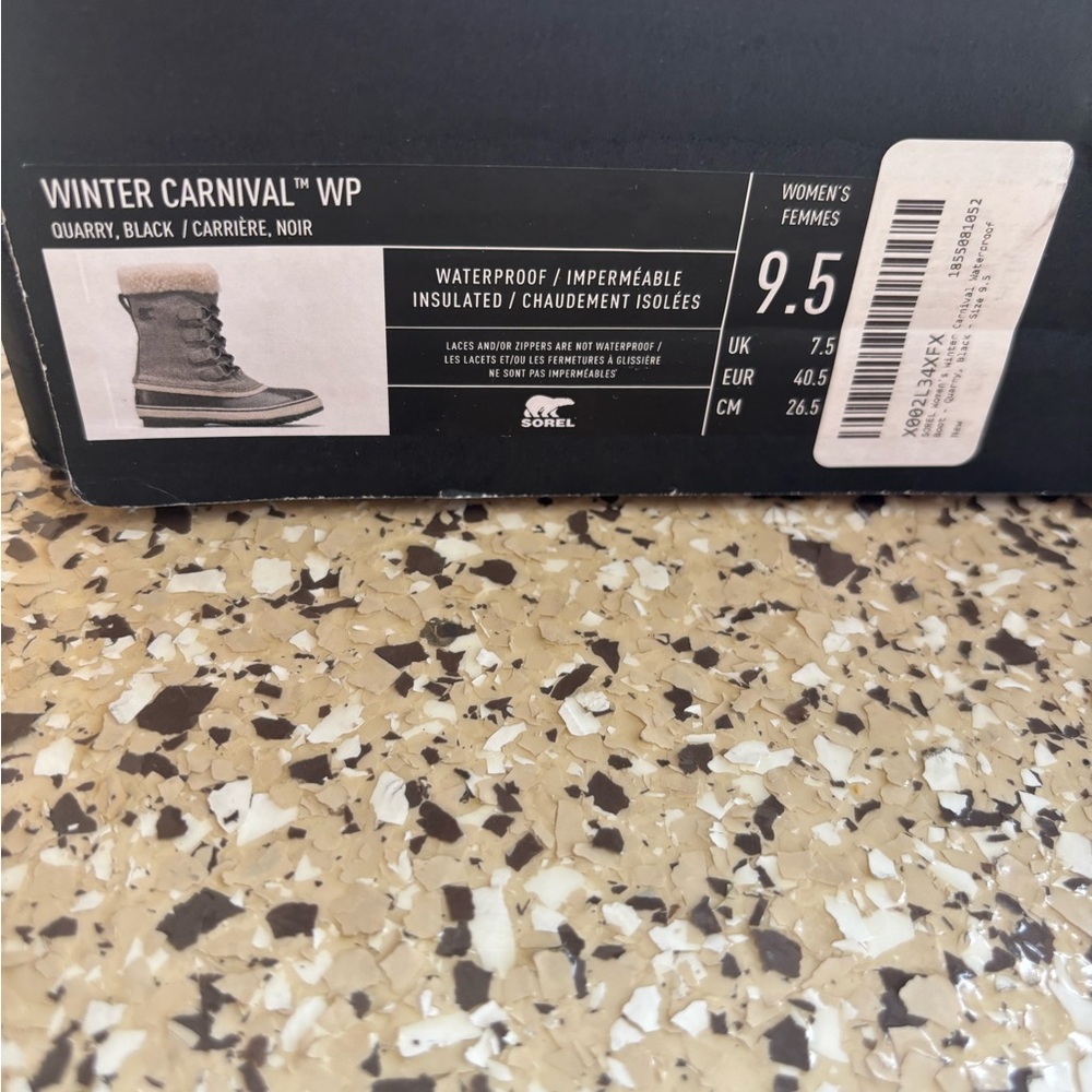 Sorel Winter Carnival WP Boots - Quarry Black